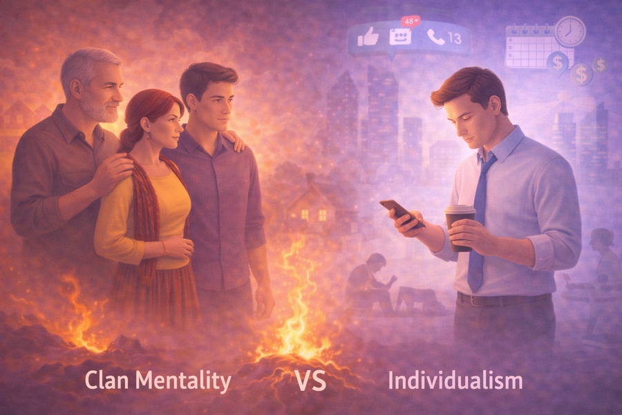 Individualismus kontra mentalita klanu