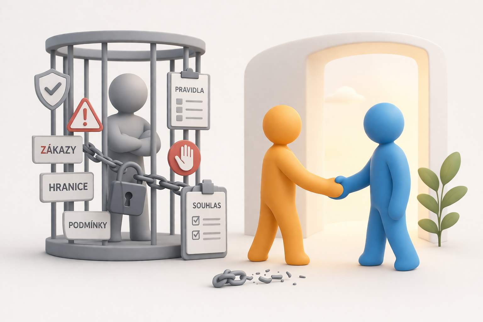 Bezpečí, které nas odděluje