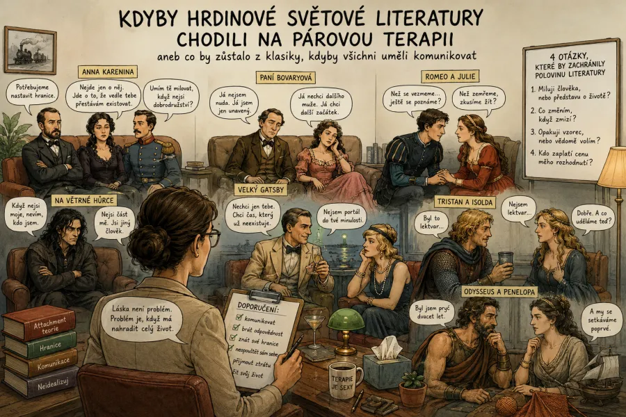 Kdyby Anna Karenina měla AI terapeuta