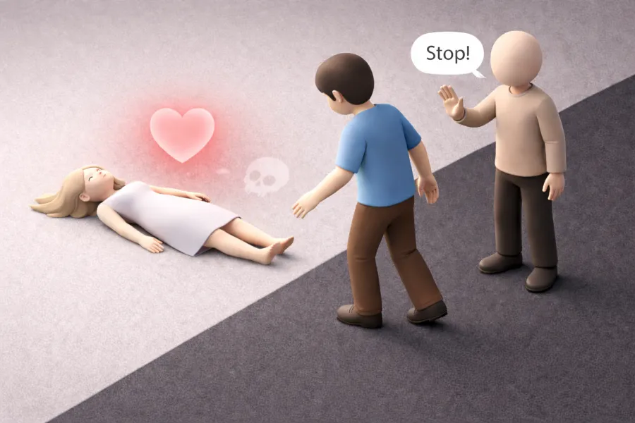 Když láska nevidí smrt