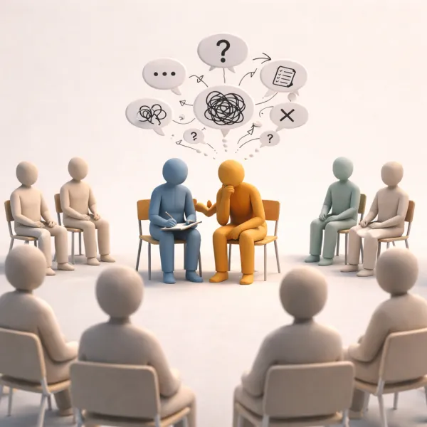 Když si sedneš na židli: Co vlastně říct?